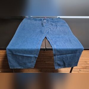 Woman Within Relaxed Fit Blue Jeans